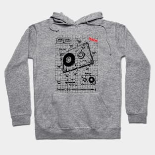 old cassette vintage Hoodie